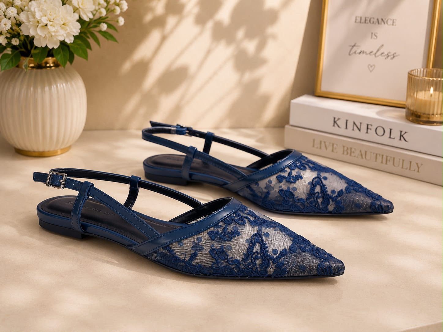 Eternal Love Slingback Flats image 2