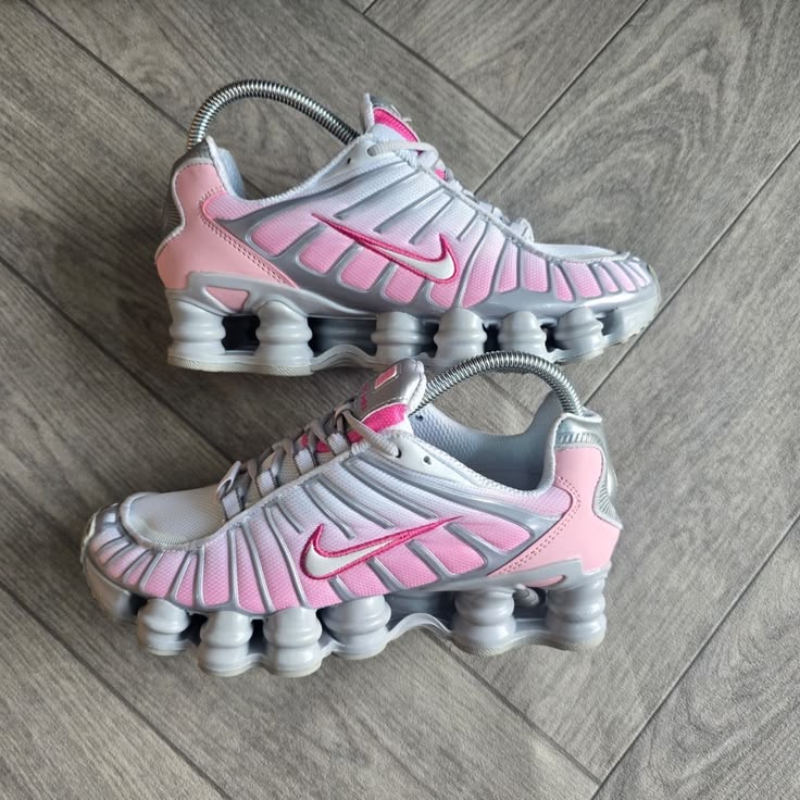 Nike Shox Pink-Silver